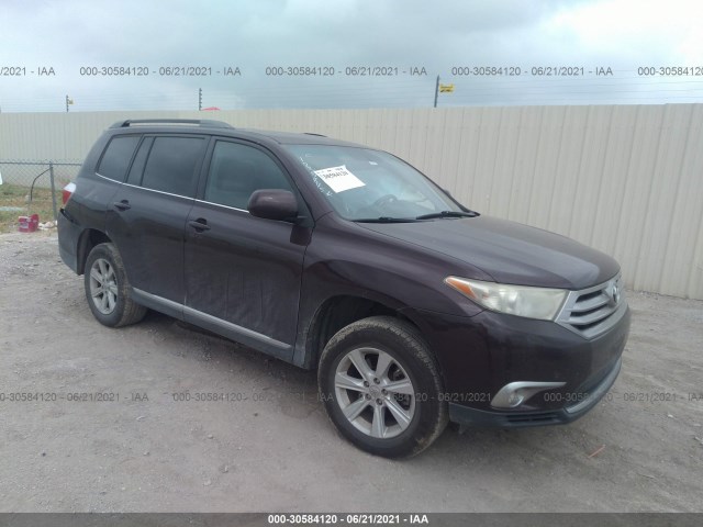 TOYOTA HIGHLANDER 2011 5tdza3eh2bs011375