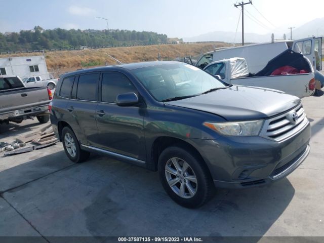 TOYOTA HIGHLANDER 2011 5tdza3eh2bs011828