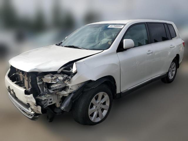 TOYOTA HIGHLANDER 2011 5tdza3eh2bs011893