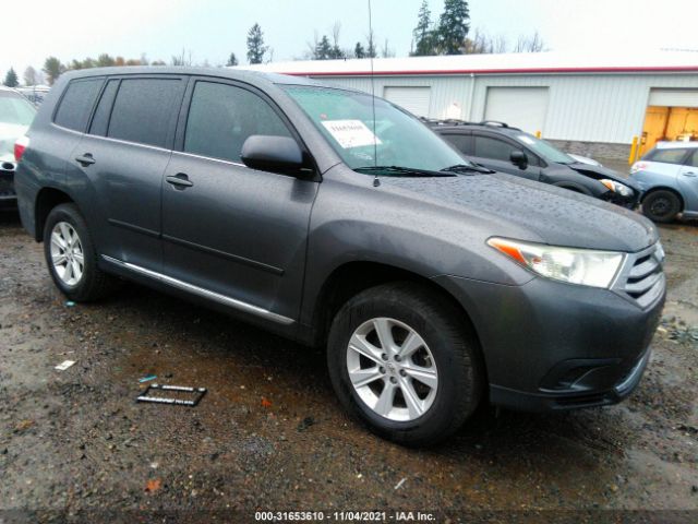 TOYOTA HIGHLANDER 2011 5tdza3eh2bs015443