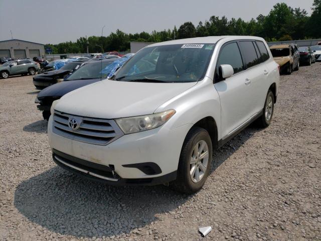 TOYOTA HIGHLANDER 2012 5tdza3eh2cs024984