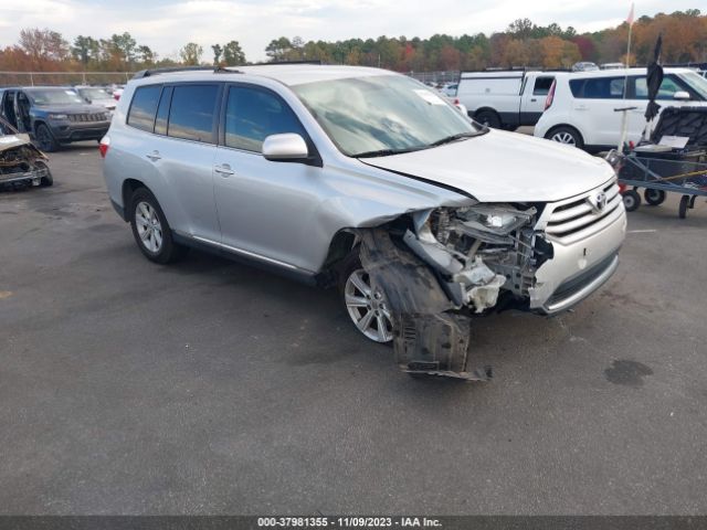 TOYOTA HIGHLANDER 2012 5tdza3eh2cs025455