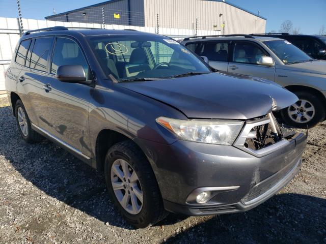 TOYOTA HIGHLANDER 2013 5tdza3eh2ds035517