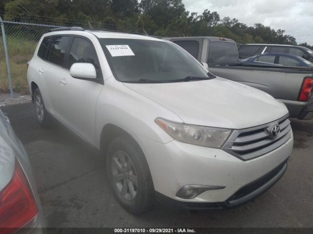 TOYOTA HIGHLANDER 2013 5tdza3eh2ds036084