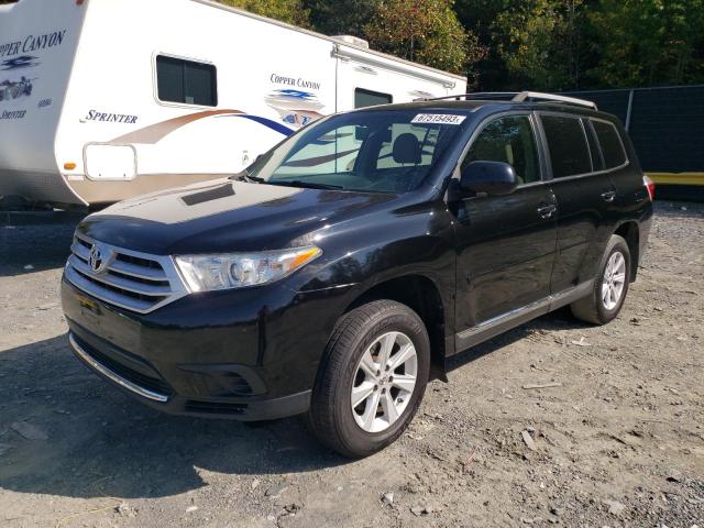 TOYOTA HIGHLANDER 2013 5tdza3eh2ds037512