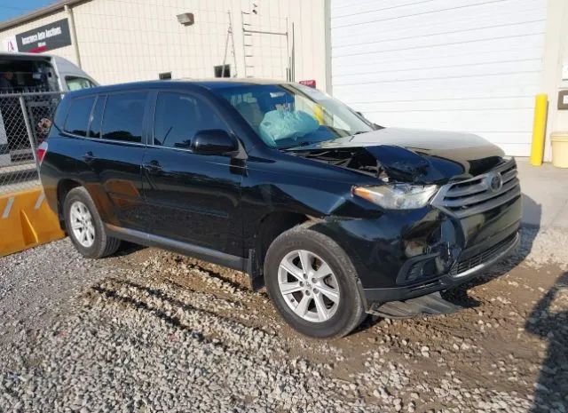 TOYOTA HIGHLANDER 2013 5tdza3eh2ds038644