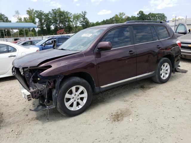 TOYOTA HIGHLANDER 2013 5tdza3eh2ds039311