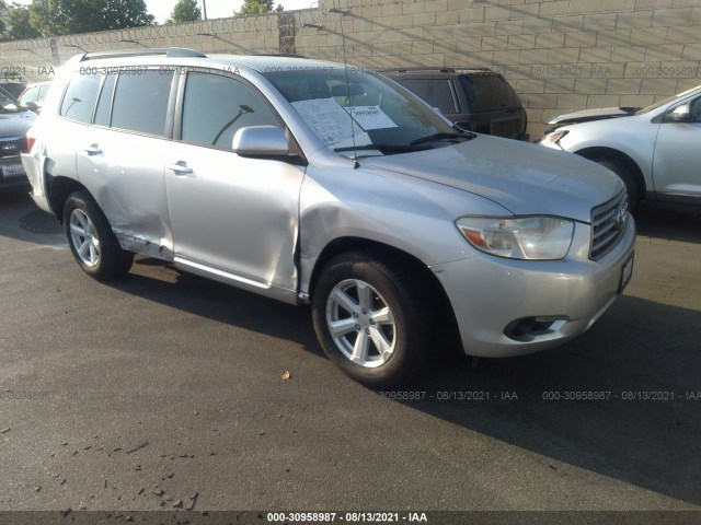 TOYOTA HIGHLANDER 2010 5tdza3eh3as001551