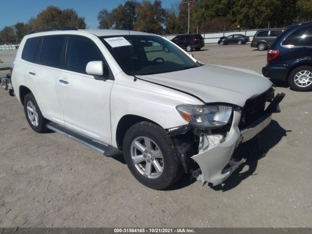 TOYOTA HIGHLANDER 2010 5tdza3eh3as003381