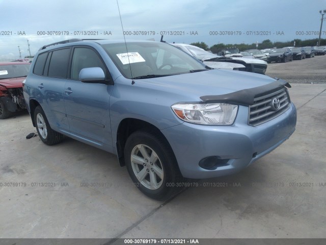 TOYOTA HIGHLANDER 2010 5tdza3eh3as003722