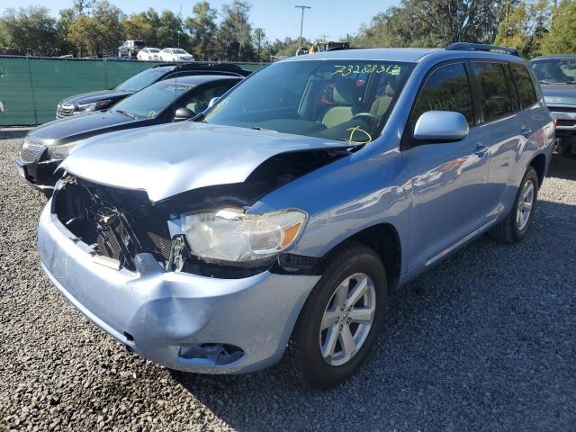 TOYOTA HIGHLANDER 2010 5tdza3eh3as005325