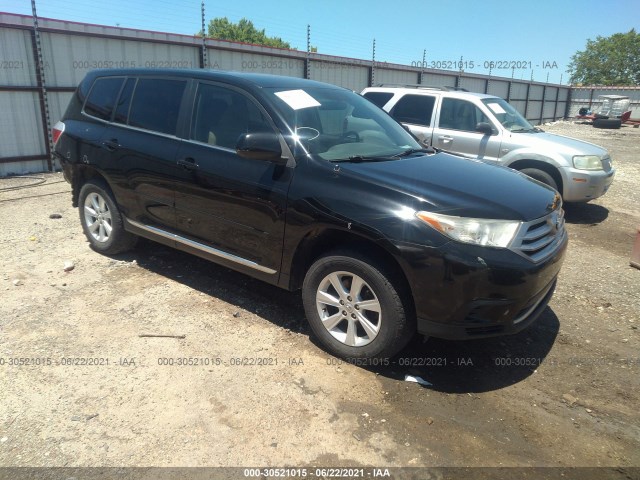 TOYOTA HIGHLANDER 2011 5tdza3eh3bs009778