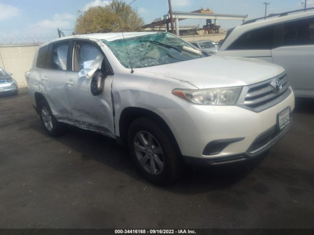 TOYOTA HIGHLANDER 2011 5tdza3eh3bs016620