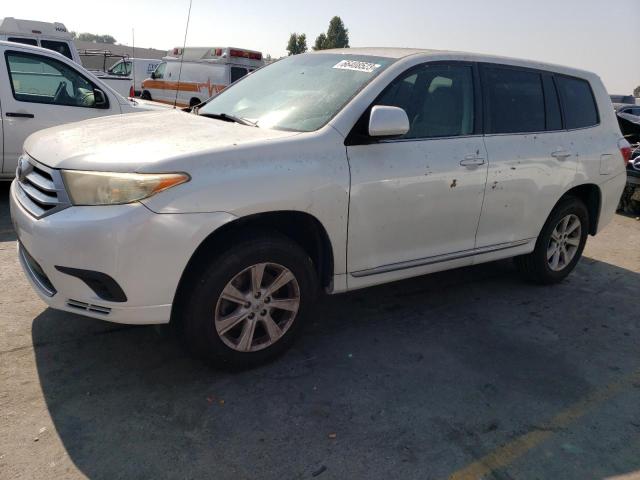 TOYOTA HIGHLANDER 2012 5tdza3eh3cs020507