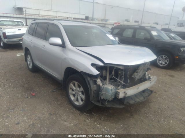 TOYOTA HIGHLANDER 2012 5tdza3eh3cs024444