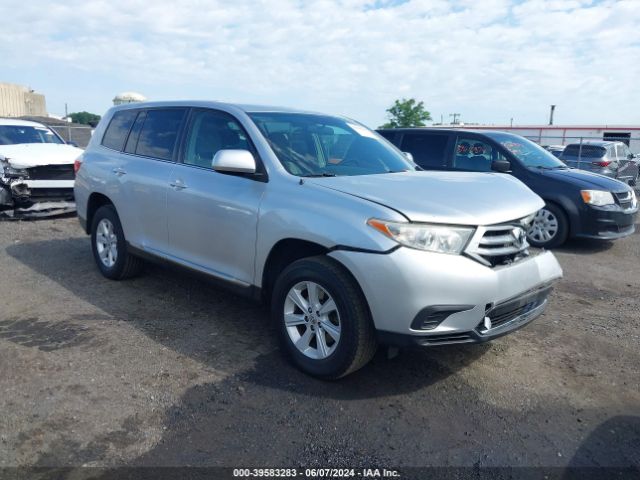 TOYOTA HIGHLANDER 2012 5tdza3eh3cs026727