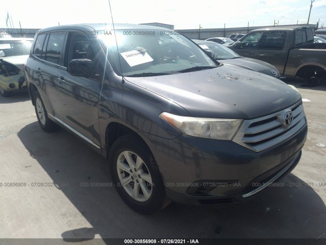 TOYOTA HIGHLANDER 2012 5tdza3eh3cs027568