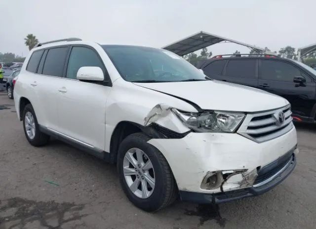 TOYOTA HIGHLANDER 2013 5tdza3eh3ds031251