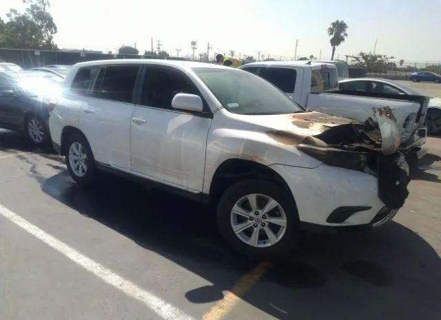 TOYOTA HIGHLANDER 2013 5tdza3eh3ds031816