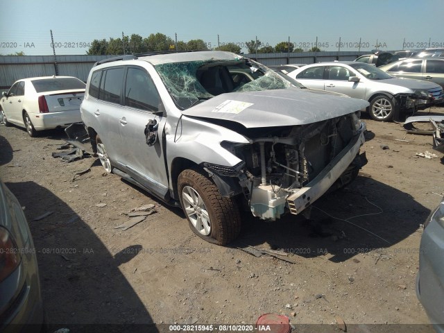 TOYOTA HIGHLANDER 2013 5tdza3eh3ds032206