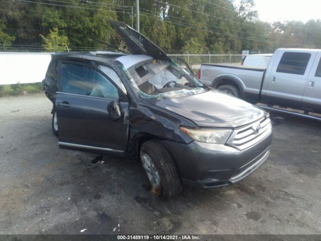 TOYOTA HIGHLANDER 2013 5tdza3eh3ds039513