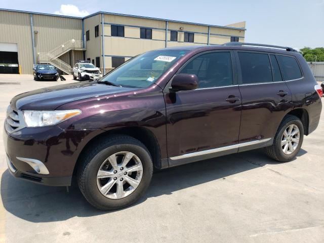 TOYOTA HIGHLANDER 2013 5tdza3eh3ds042296