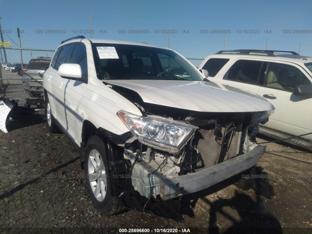 TOYOTA HIGHLANDER 2013 5tdza3eh3ds042573