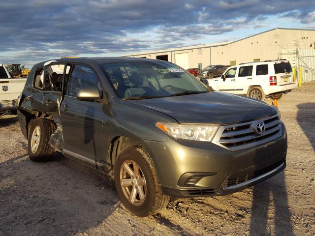 TOYOTA HIGHLANDER 2013 5tdza3eh3ds045330