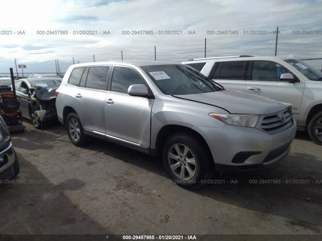 TOYOTA HIGHLANDER 2013 5tdza3eh3ds046008