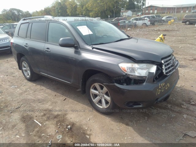 TOYOTA HIGHLANDER 2010 5tdza3eh4as006175