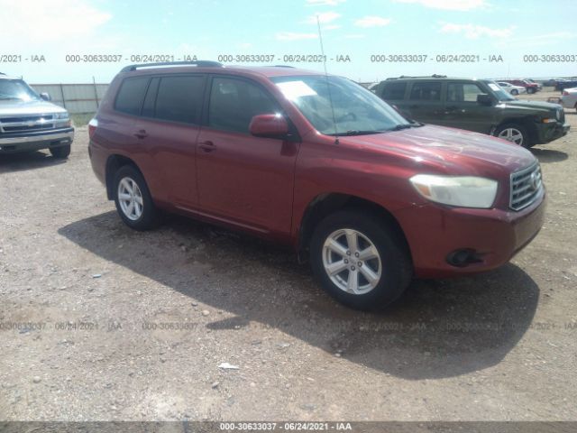 TOYOTA HIGHLANDER 2010 5tdza3eh4as006631