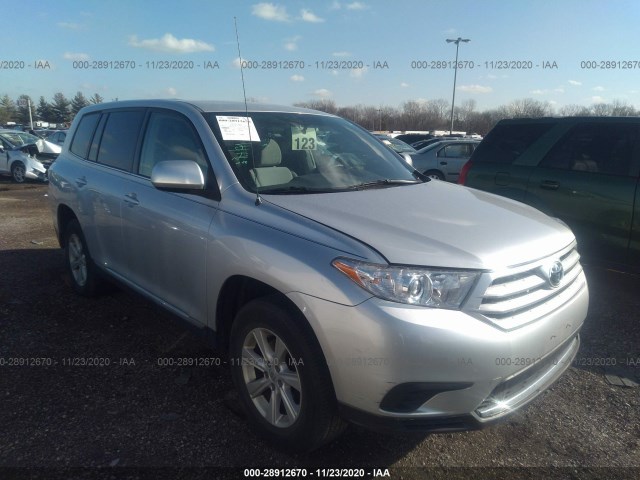 TOYOTA HIGHLANDER 2011 5tdza3eh4bs008414