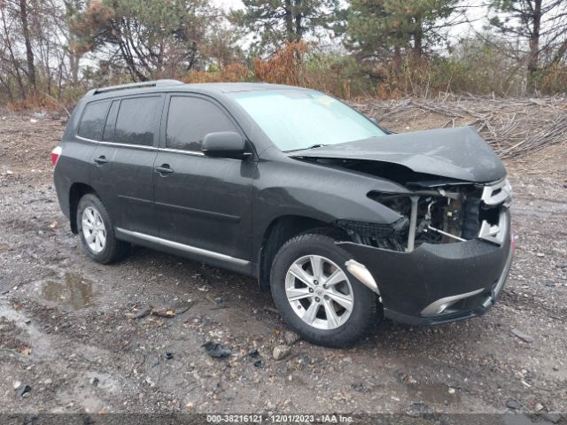 TOYOTA HIGHLANDER 2011 5tdza3eh4bs013063