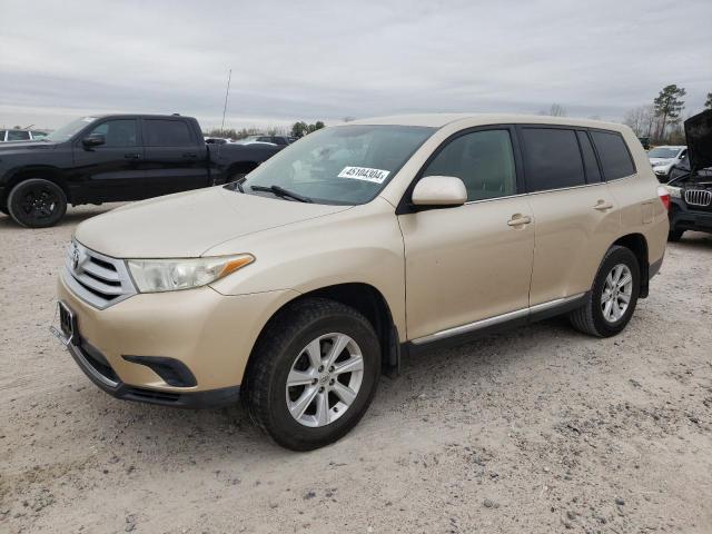 TOYOTA HIGHLANDER 2011 5tdza3eh4bs013306