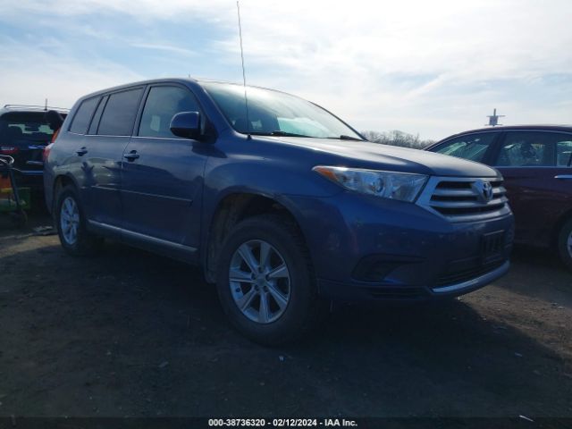 TOYOTA HIGHLANDER 2011 5tdza3eh4bs013757