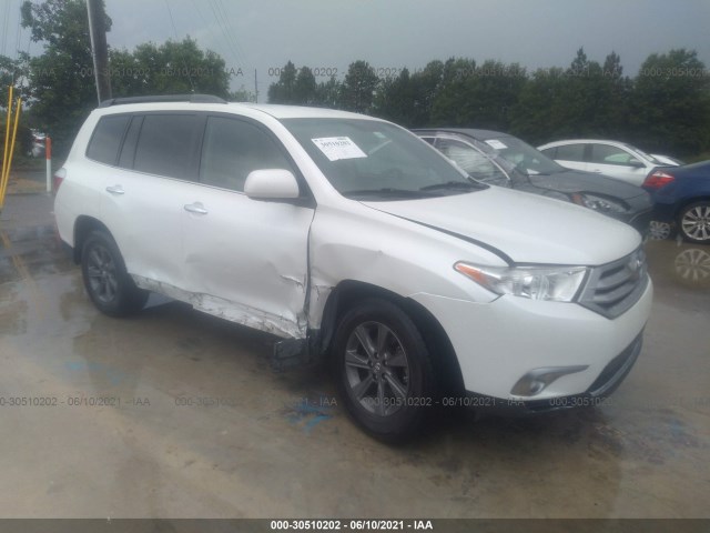 TOYOTA HIGHLANDER 2011 5tdza3eh4bs014956