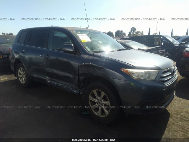 TOYOTA HIGHLANDER 2012 5tdza3eh4cs017258