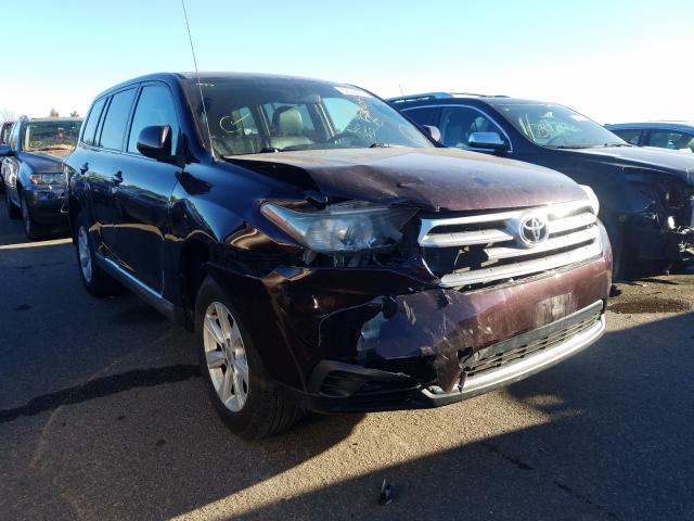 TOYOTA HIGHLANDER 2012 5tdza3eh4cs018409