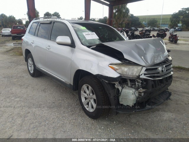 TOYOTA HIGHLANDER 2012 5tdza3eh4cs021665