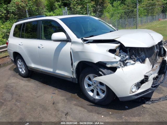 TOYOTA HIGHLANDER 2012 5tdza3eh4cs027675