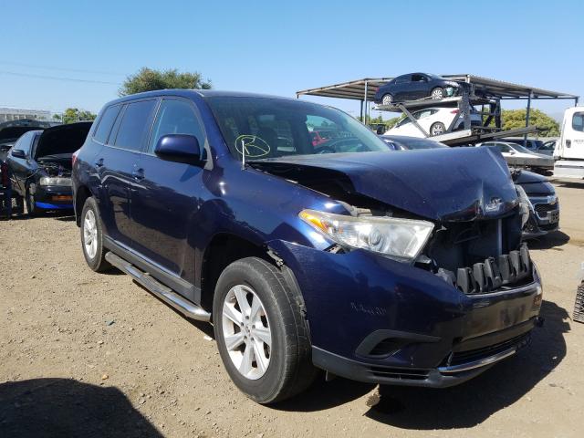 TOYOTA HIGHLANDER 2012 5tdza3eh4cs028292