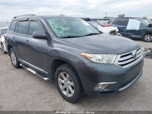 TOYOTA HIGHLANDER 2012 5tdza3eh4cs030947