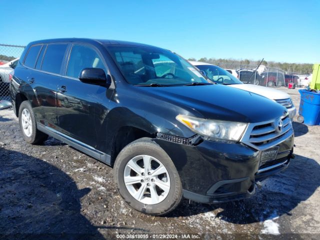 TOYOTA HIGHLANDER 2013 5tdza3eh4ds032831