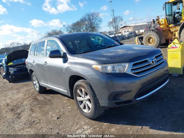 TOYOTA HIGHLANDER 2013 5tdza3eh4ds044770