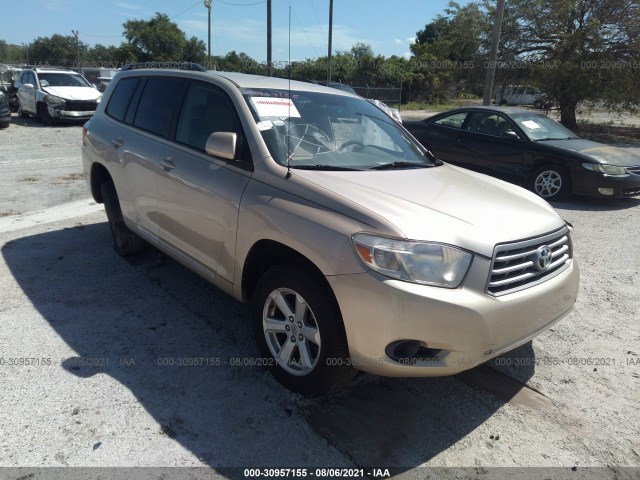 TOYOTA HIGHLANDER 2010 5tdza3eh5as003981