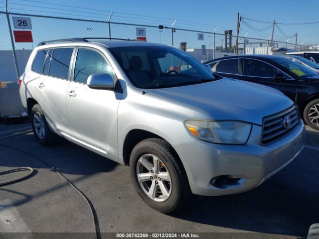 TOYOTA HIGHLANDER 2010 5tdza3eh5as004189