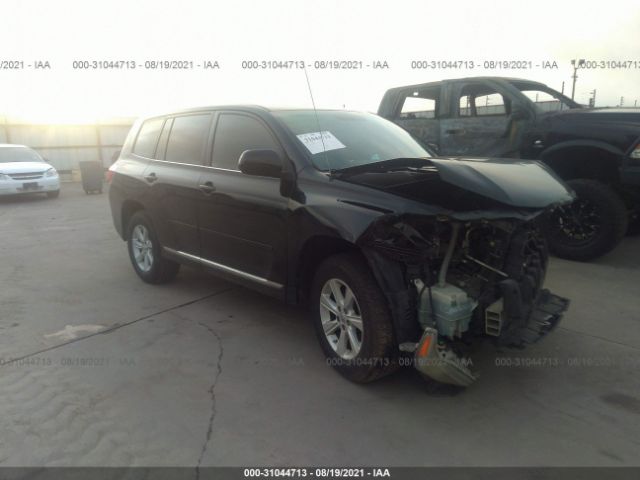 TOYOTA HIGHLANDER 2011 5tdza3eh5bs010172