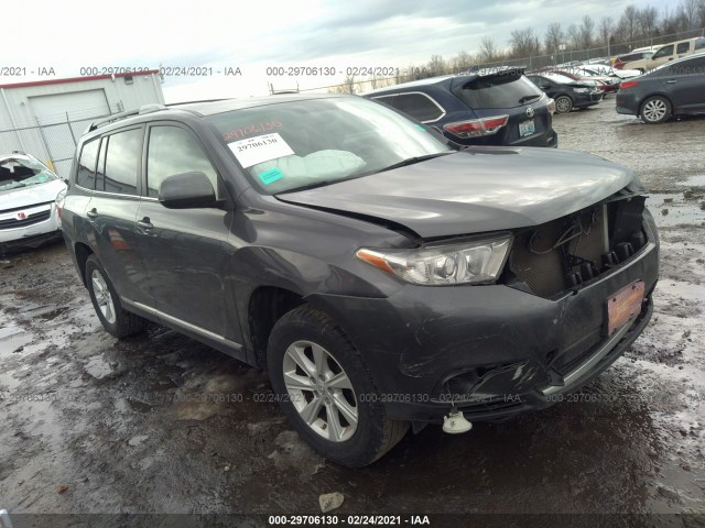 TOYOTA HIGHLANDER 2011 5tdza3eh5bs010897