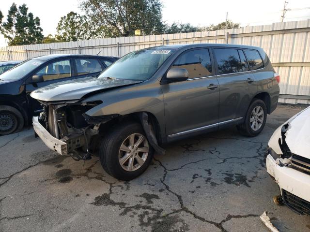 TOYOTA HIGHLANDER 2012 5tdza3eh5cs022033