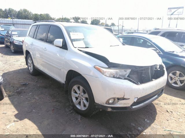 TOYOTA HIGHLANDER 2012 5tdza3eh5cs022081